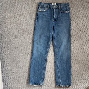 Agolde - Riley Cropped. Size 27